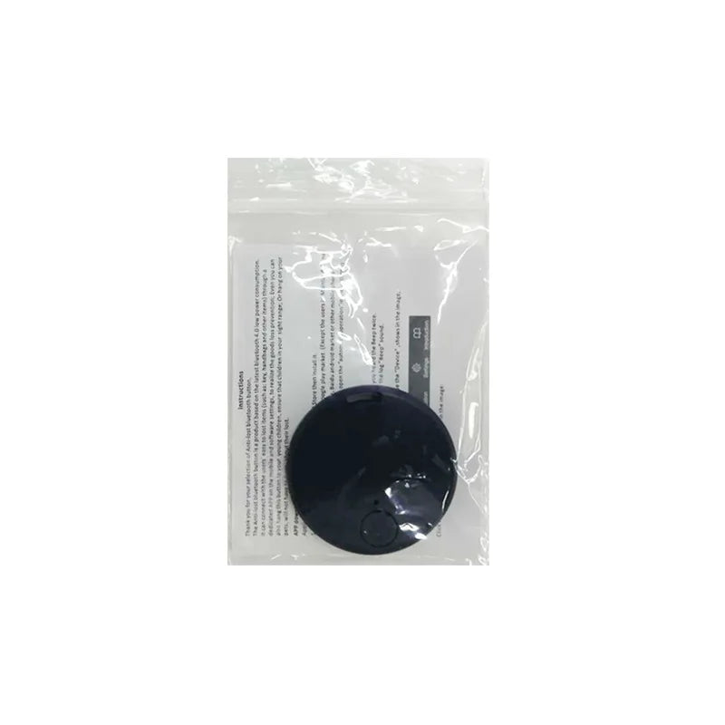 Mini GPS tracker attached to a keychain, perfect for keeping keys safe and easily locatable.