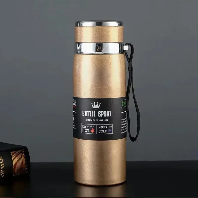 Insulated travel thermos for keeping your drinks at the perfect temperature while on the go. Perfect for commuters and adventurers.