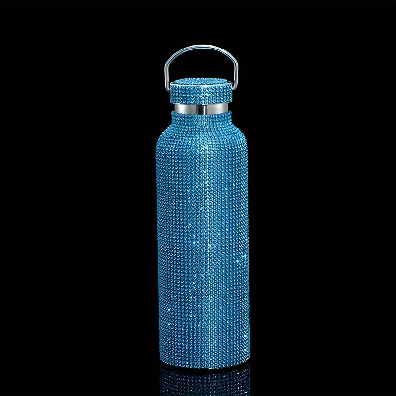 Stylish and functional, this insulated water cup is perfect for use at home, office, or on the go, adding a touch of glamour to your daily routine.