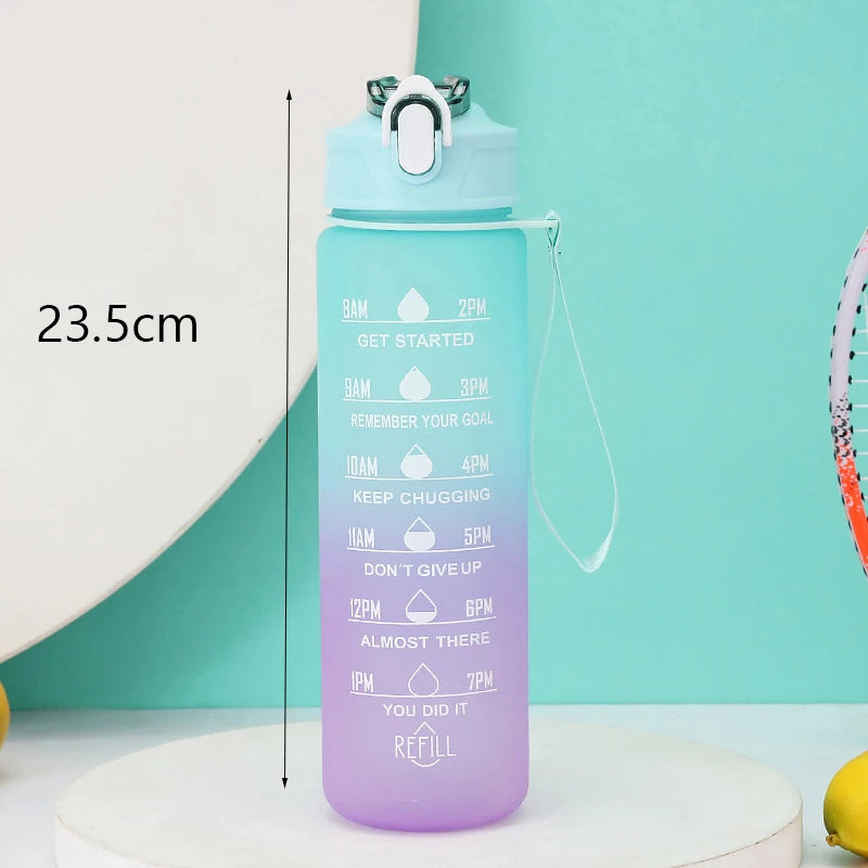 Lightweight and durable 2L sports water bottle designed for outdoor travel, hiking, gym, and camping activities.