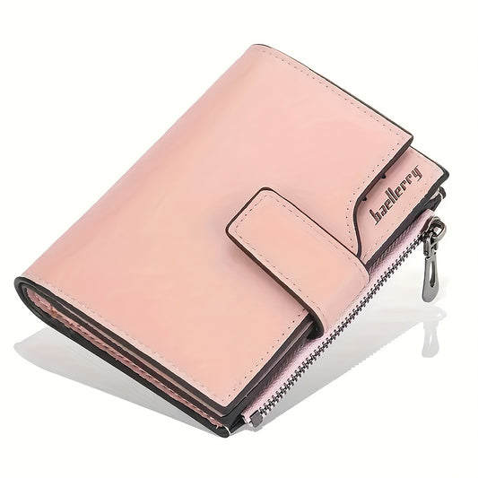 Stylish and practical custom wallet designed for women, featuring a unique floral design, personalized engraving, and space for a favorite photo. Compact yet spacious, it offers multiple card slots, a coin pocket, and a secure zipper, making it an ideal everyday accessory and a thoughtful gift for special occasions.