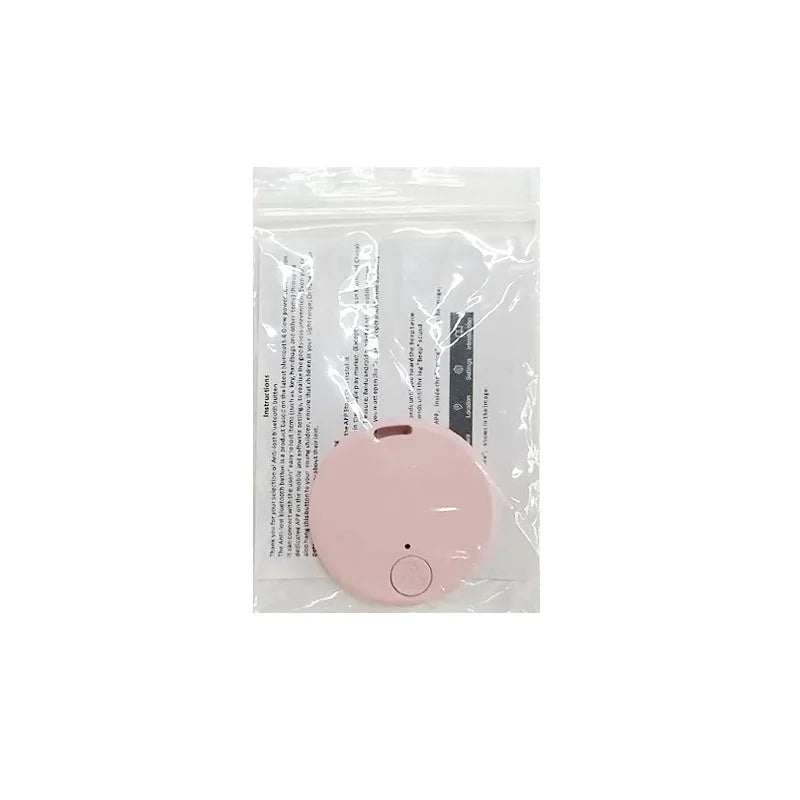 Mini GPS locator attached to a wallet, ideal for preventing loss of valuable items.
