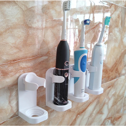 Space-saving toothbrush holder with no-drill installation, perfect for modern bathrooms and easy wall mounting.
