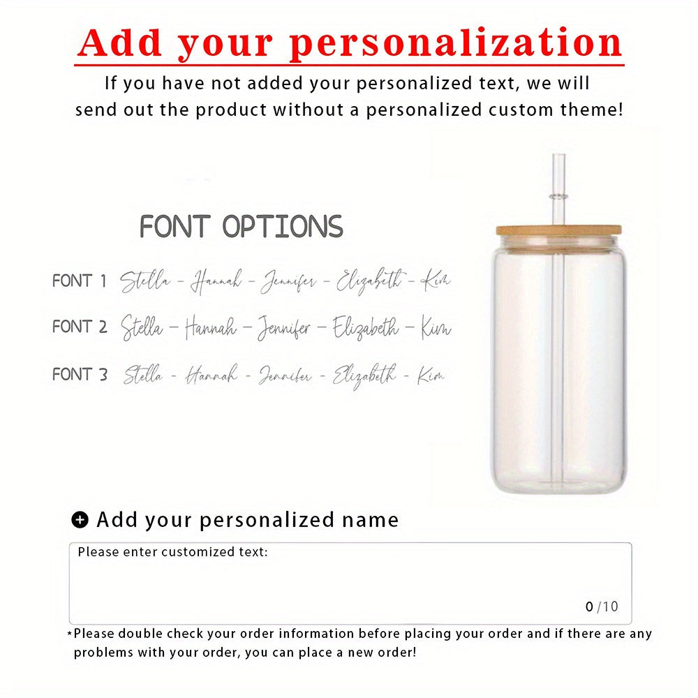 Custom engraved glass tumbler displayed as a thoughtful bridesmaid gift