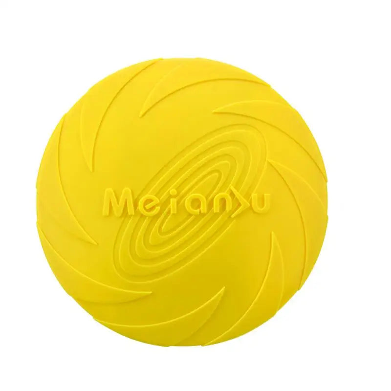 Multiple OUZEY flying disc toys displayed in different bright colors.
