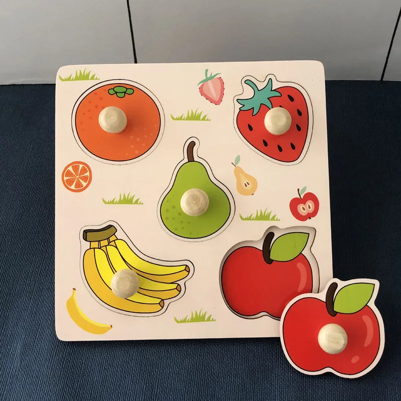 Parent-child interactive Montessori puzzle toy