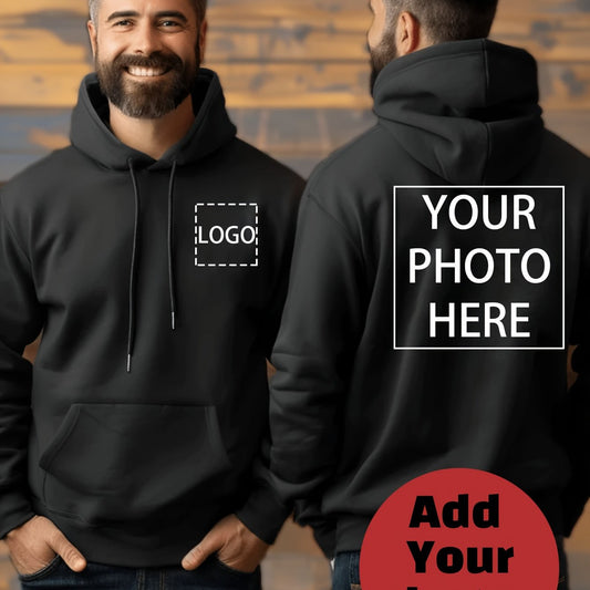 High-resolution print zone on soft fabric—perfect for adding meaningful photos, logos, or event images with lasting quality.