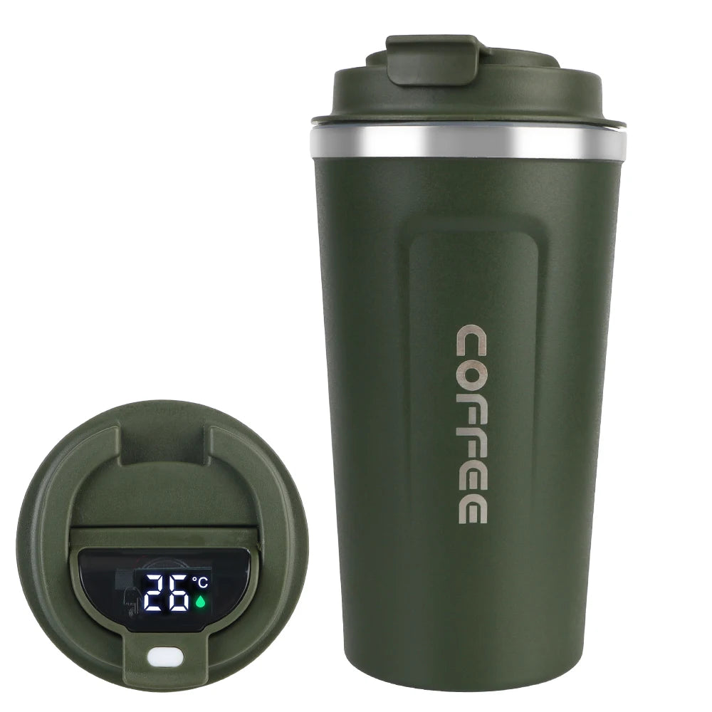Coffee Tea Travel Thermo Mug – Perfect for hot drinks, this travel mug keeps beverages at the right temperature while on the go.

