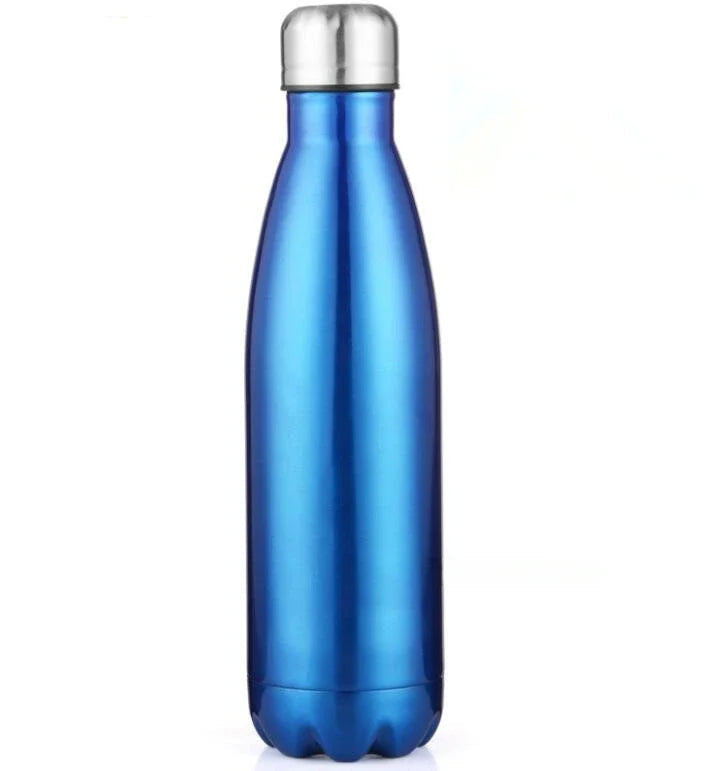 500ml double-wall insulated coffee thermos with sleek stainless steel design, leakproof and perfect for office, travel, and fitness.