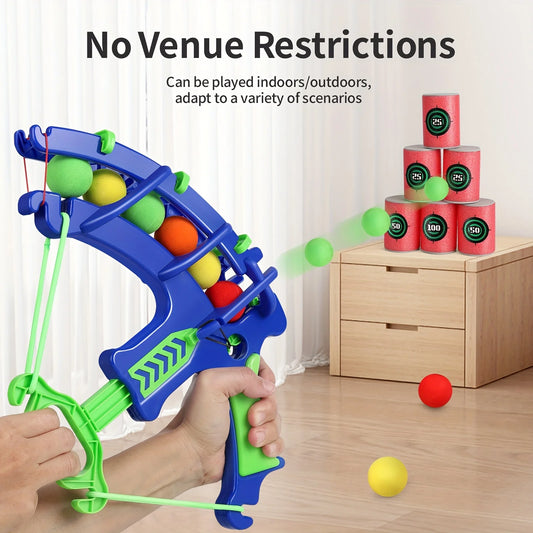 Foam Dart Target Game Toy – Child-friendly shooting practice toy with soft bullets and colorful target for safe indoor play