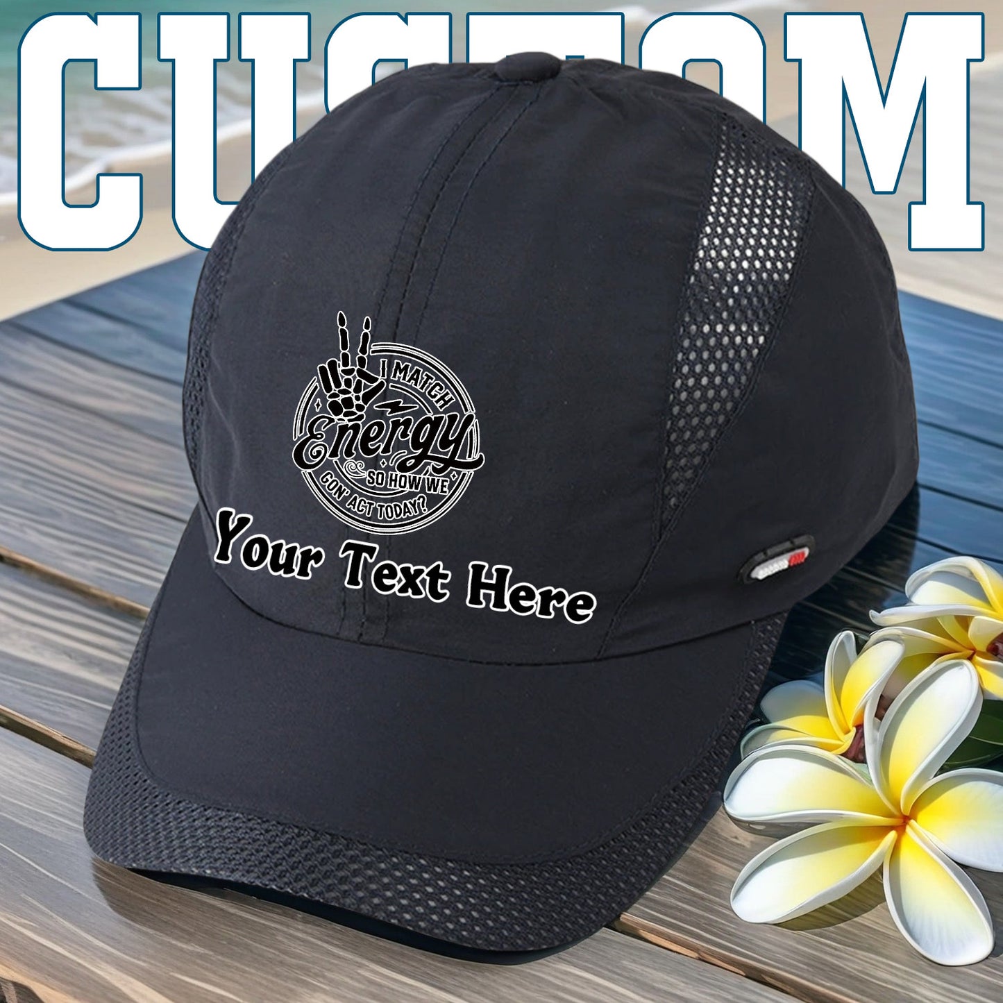 Sleek and sporty, this youth baseball cap features a bold white and red logo on durable black fabric—perfect for everyday wear or outdoor play.