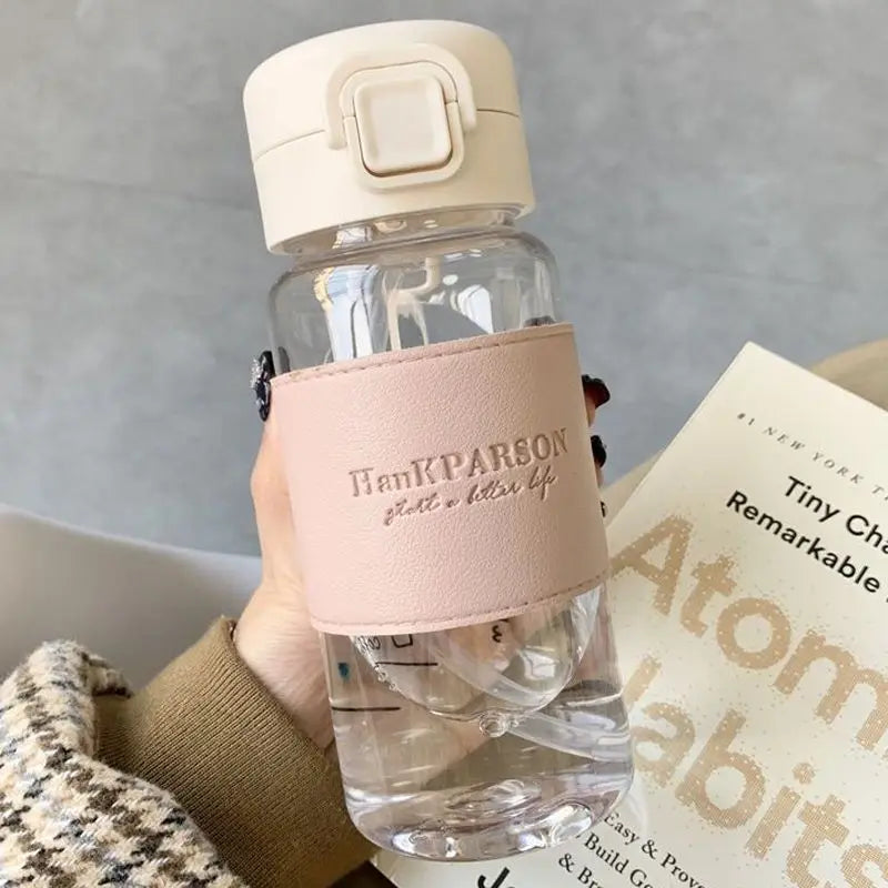 Lightweight and leak-proof 500ml kids’ water bottle made from BPA-free plastic, perfect for school, picnics, and outdoor use.