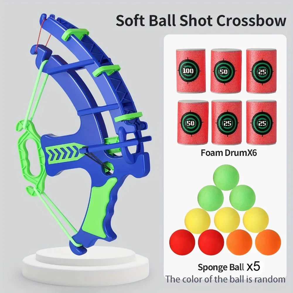 Soft Bullet Target Practice Toy for kids – Fun and safe shooting game with foam darts and target board to build focus and motor skills