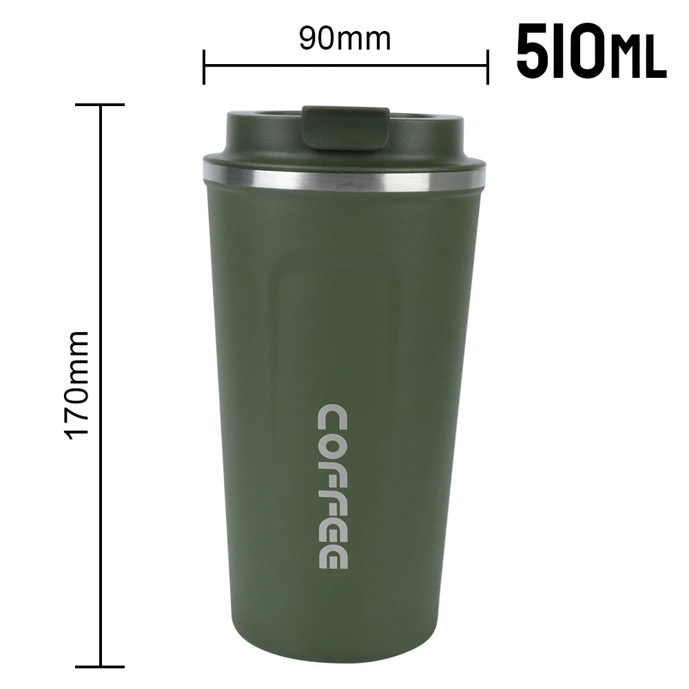  Leak-proof lid ensures no spills while keeping your drinks at the right temperature during travel or work.