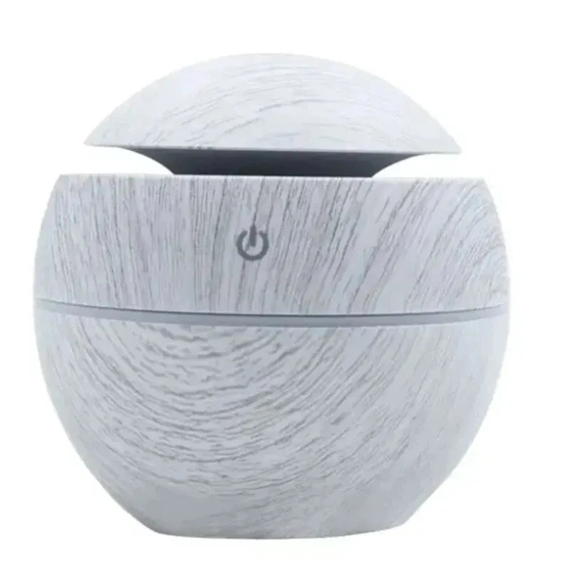 USB cool mist humidifier functioning as an ultrasonic diffuser and fragrance sprayer, perfect for home, office, or bedroom use