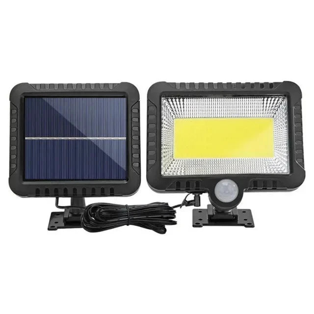 Durable waterproof solar wall lamp designed for garden paths, fences, and outdoor decorations.