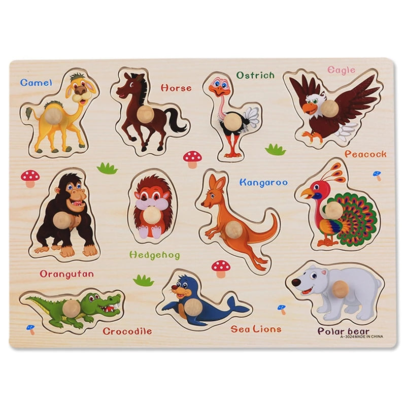ABC puzzle toy for alphabet recognition and learning