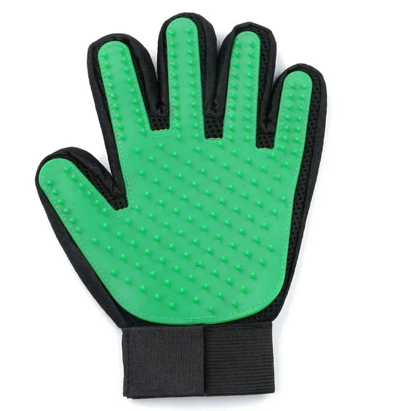 &nbsp;Silicone Pet Grooming Gloves – Hair Removal &amp; Bathing Brush for Dogs &amp; Cats