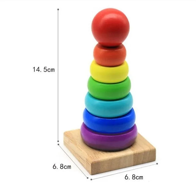 Montessori puzzle for teaching counting and numbers to kids